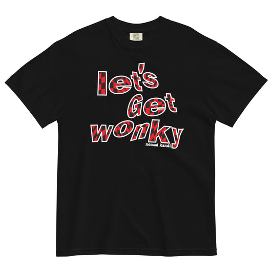 Let's Get Wonky Heavyweight T-shirt