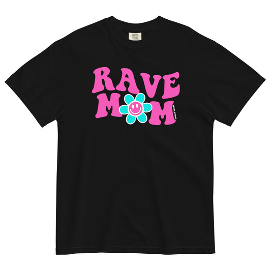 Rave Mom Flower Heavyweight T-shirt