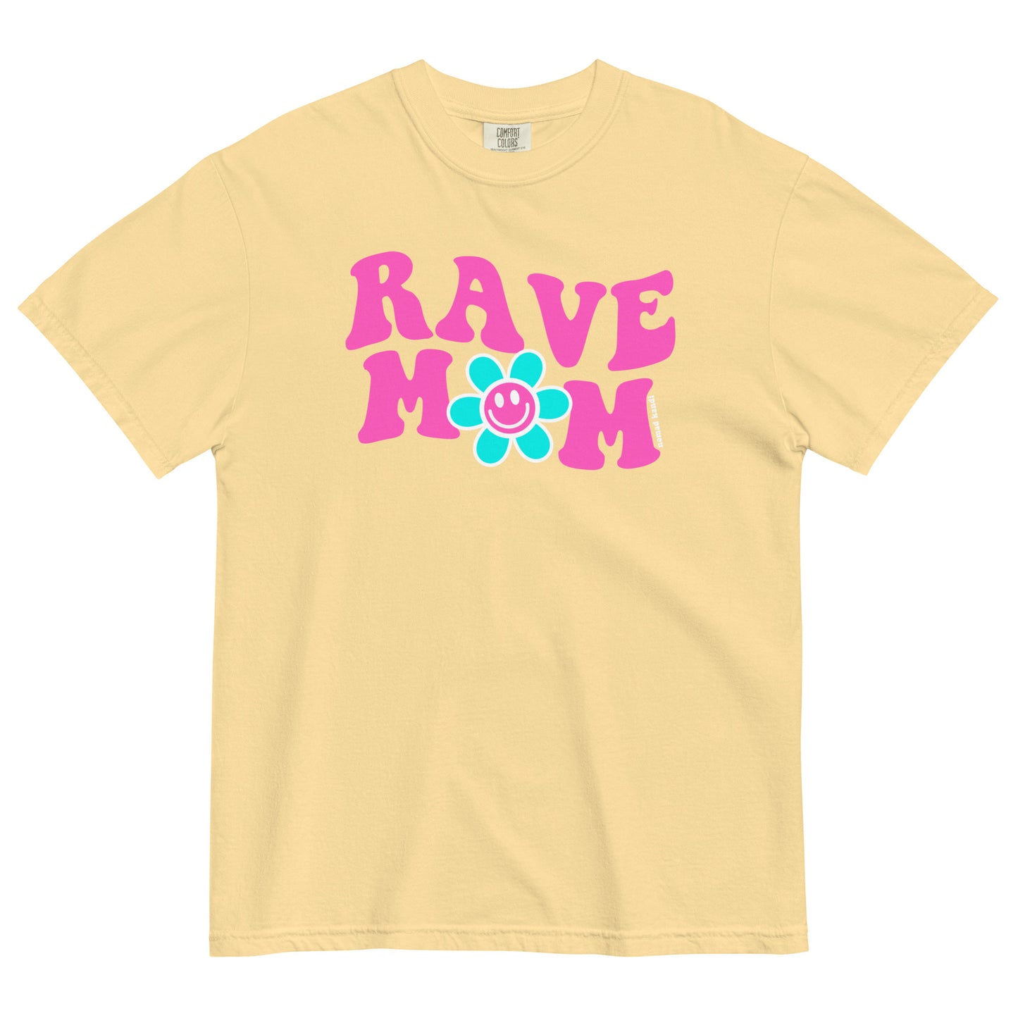 Rave Mom Flower Heavyweight T-shirt