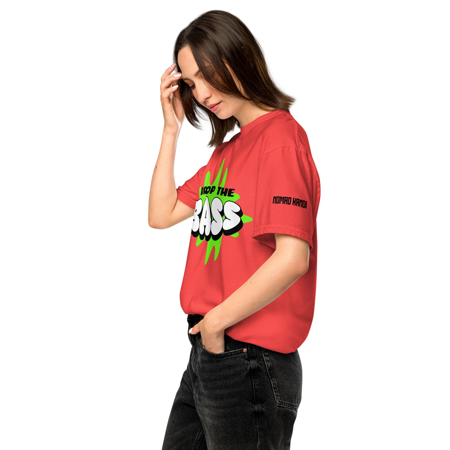 Drop The Bass Heavyweight T-shirt