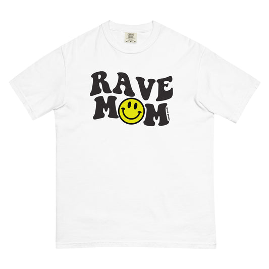 Rave Mom Smiley Heavyweight T-shirt