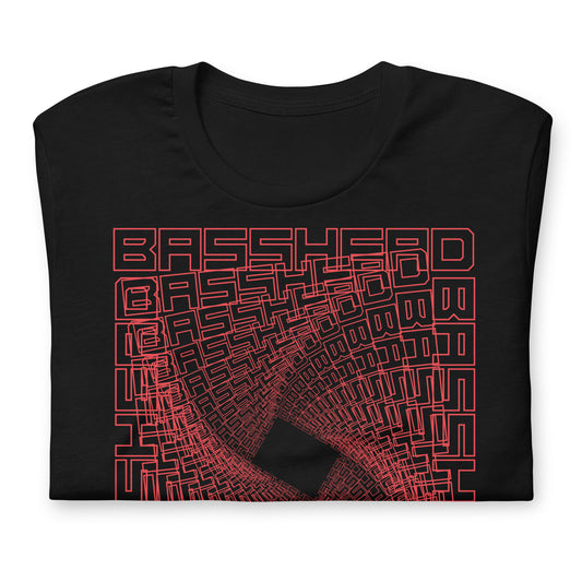 SAMPLE SALE- Red Basshead T-Shirt (Large)