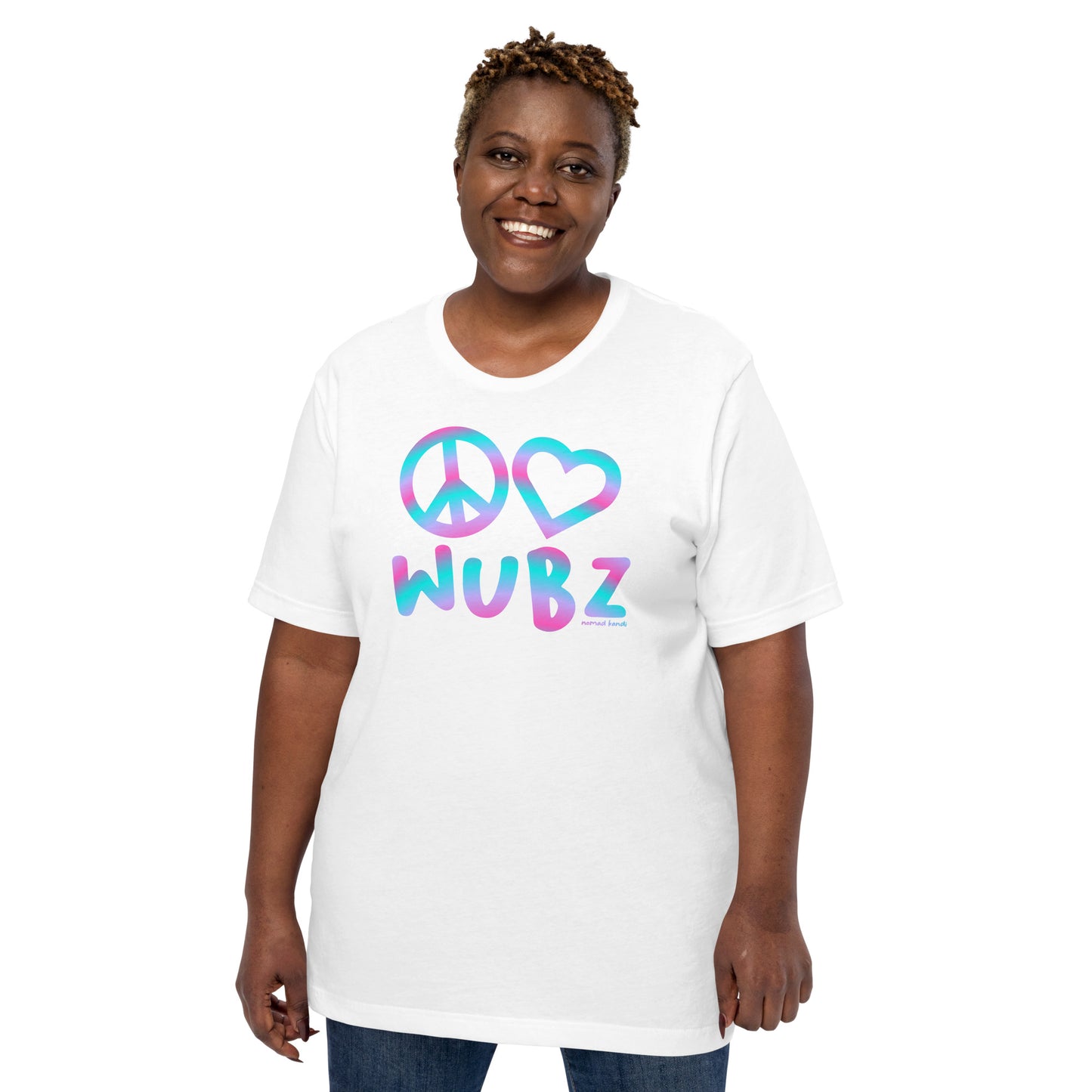 Peace Love Wubz T-shirt