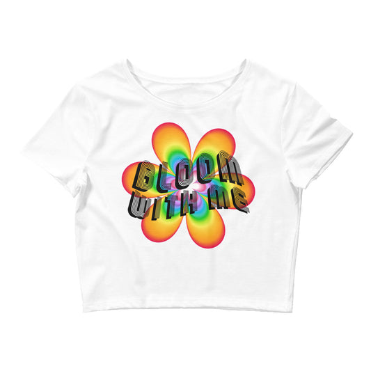 Bloom With Me Crop Tee