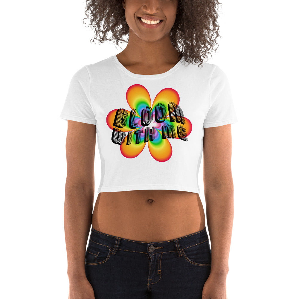 Bloom With Me Crop Tee