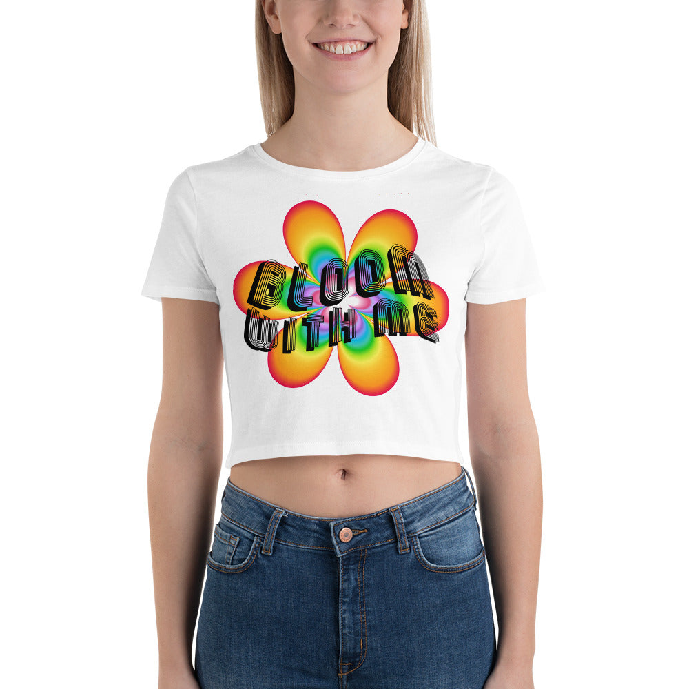 Bloom With Me Crop Tee