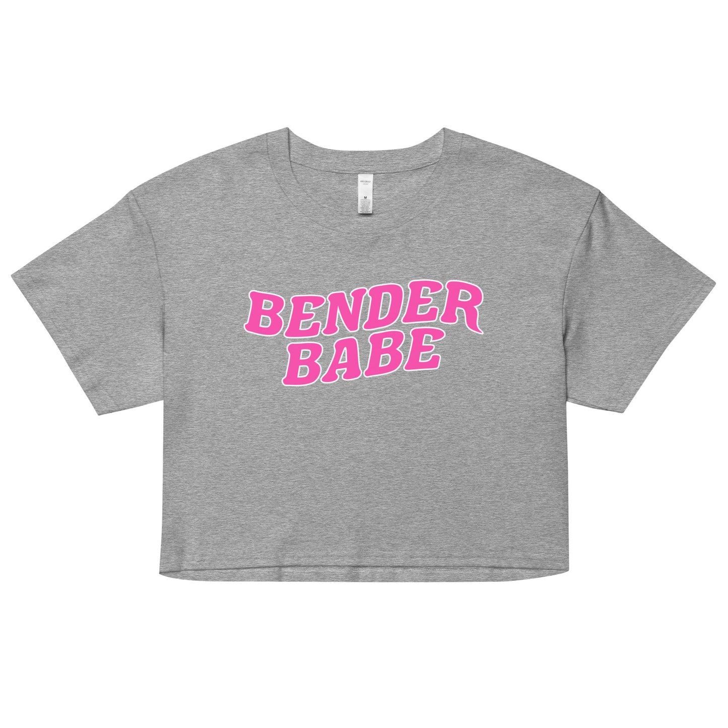 Bender Babe Pink Crop Top