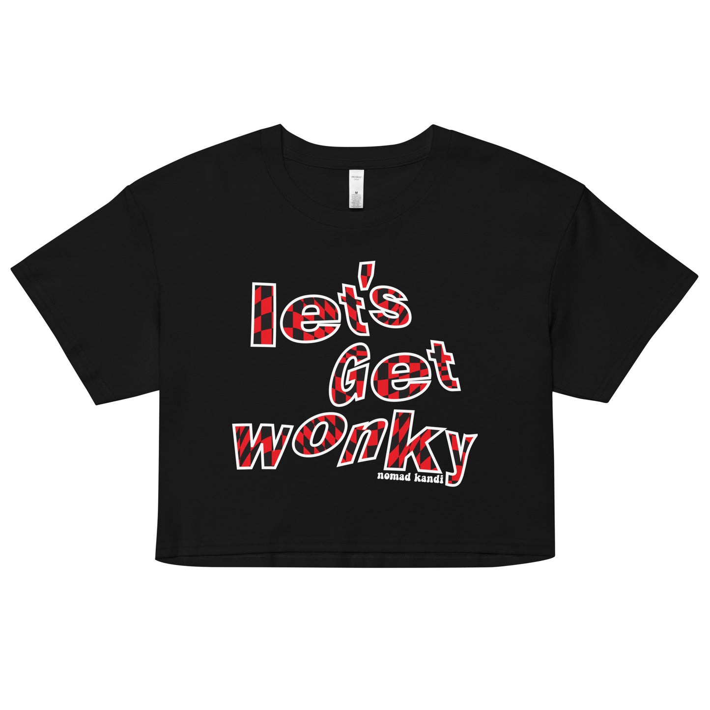 Let's Get Wonky Crop Top