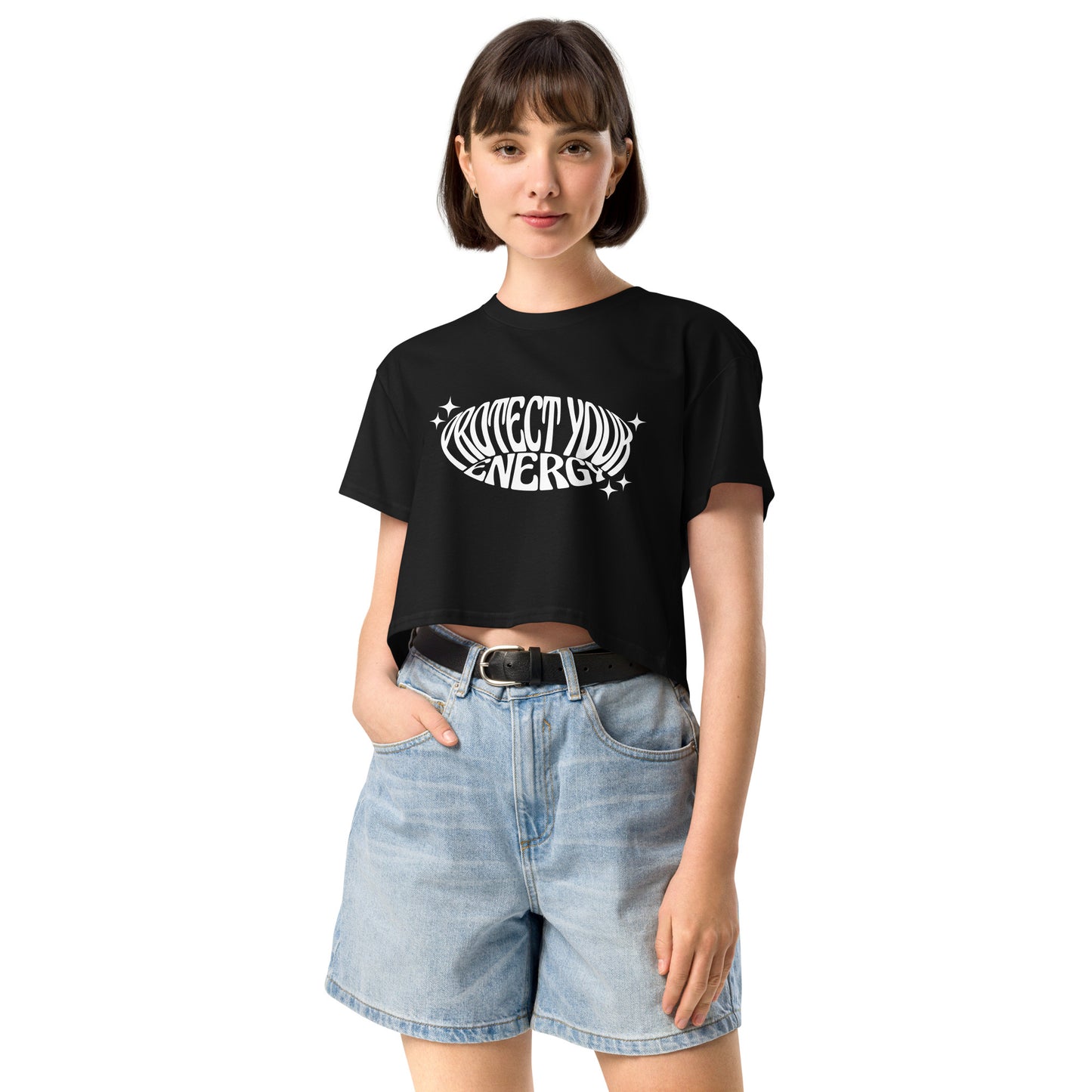 Protect Your Energy Crop Top