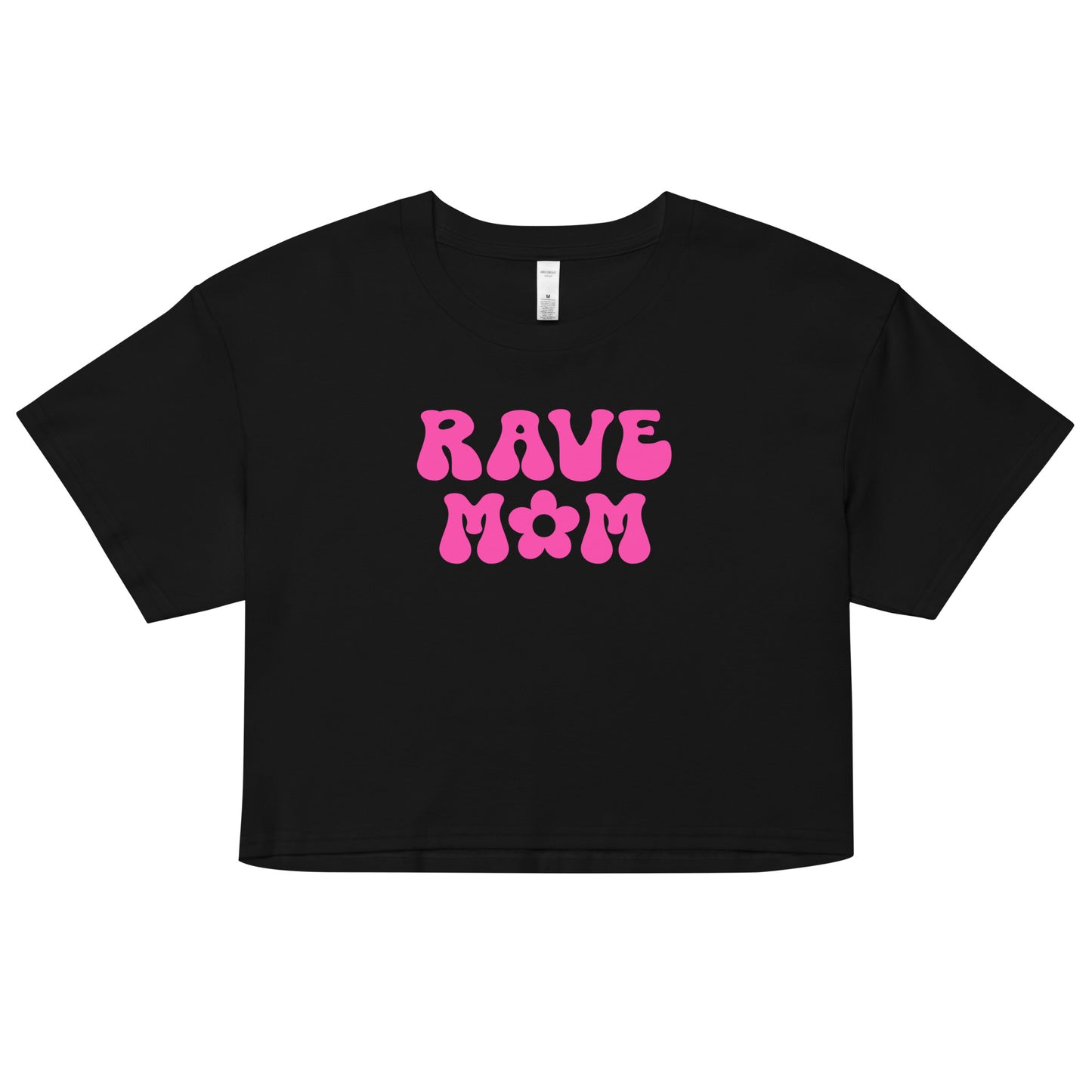 Rave Mom Pink Crop Top