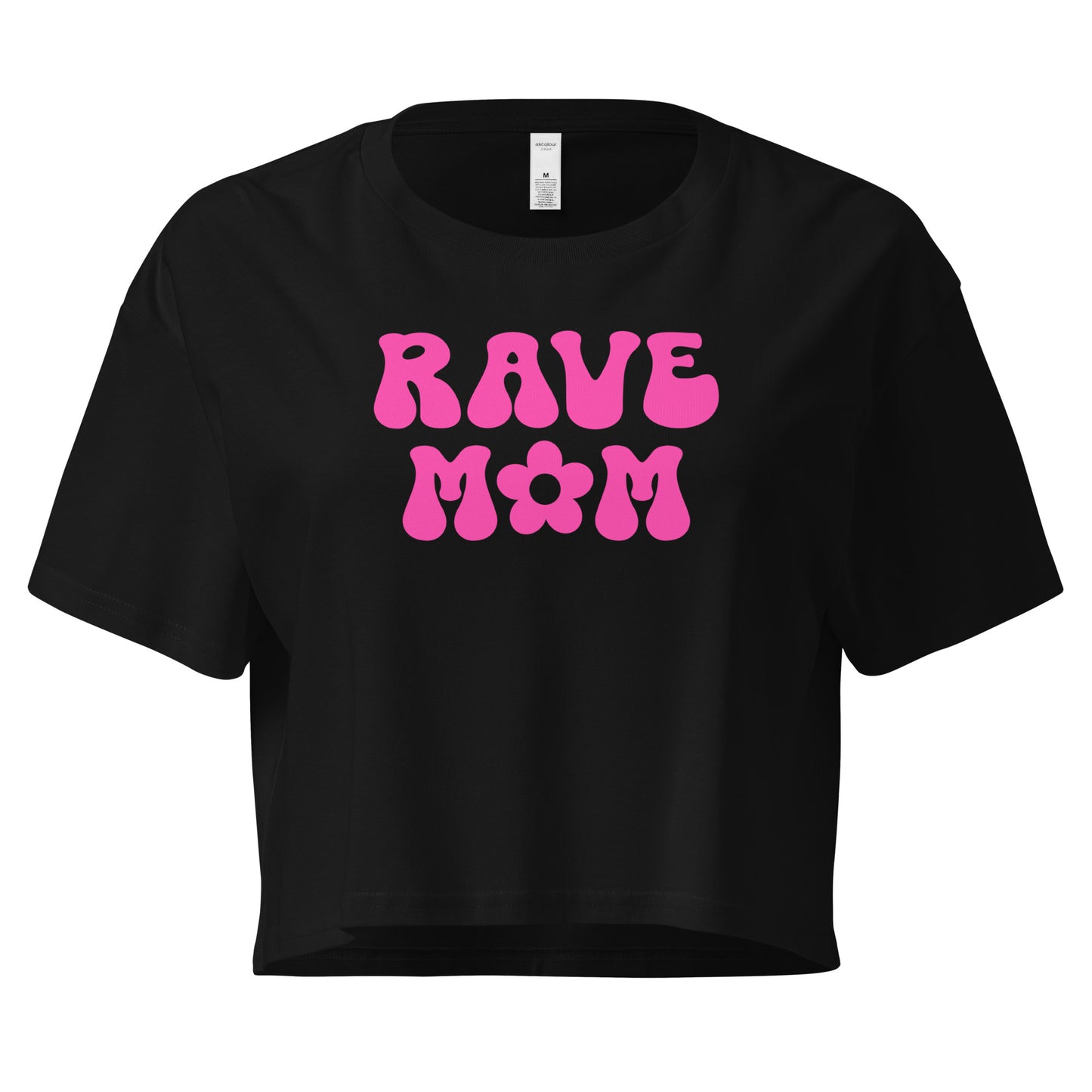 Rave Mom Pink Crop Top