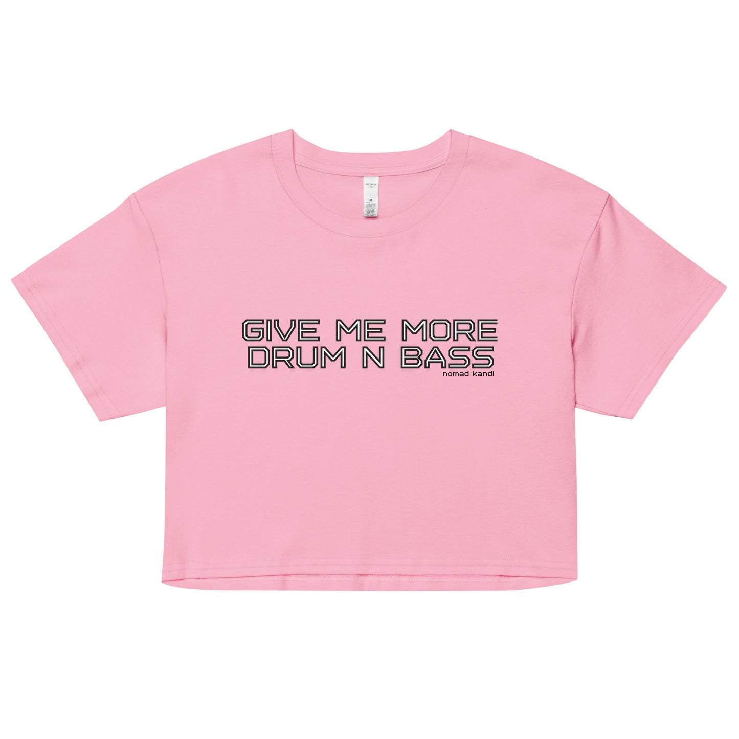 More Drum N Bass Crop Top