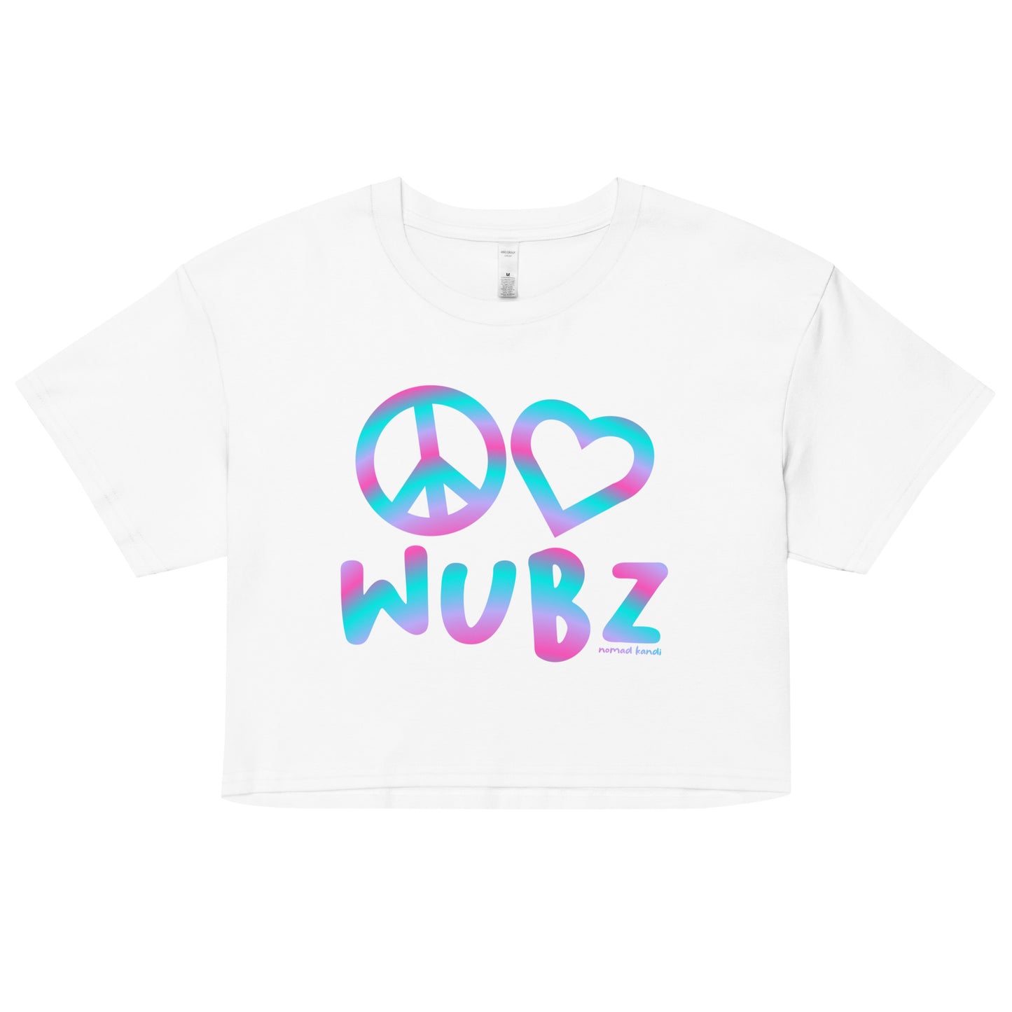 Peace Love Wubz Crop Top