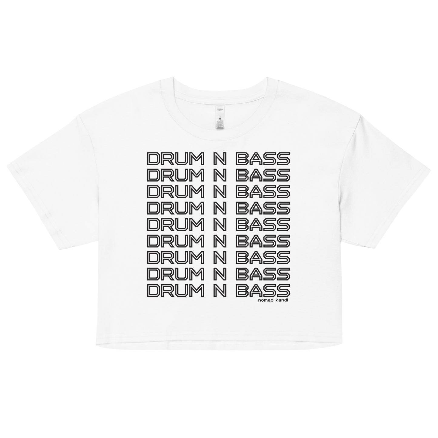 Drum N Bass Crop Top