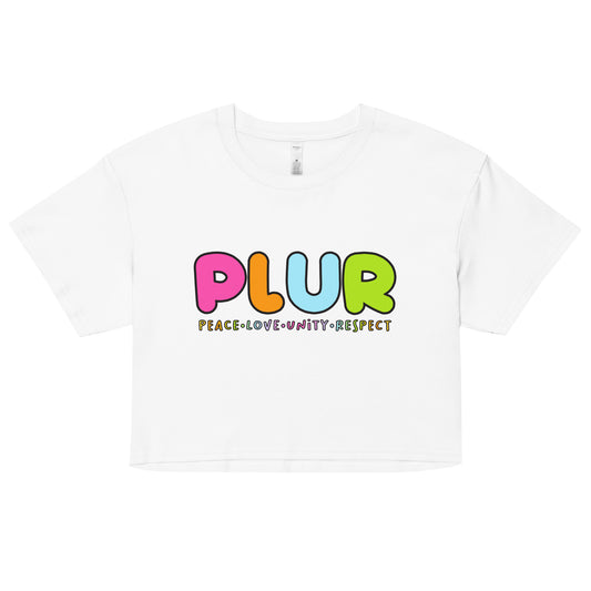 PLUR Bright Crop Top