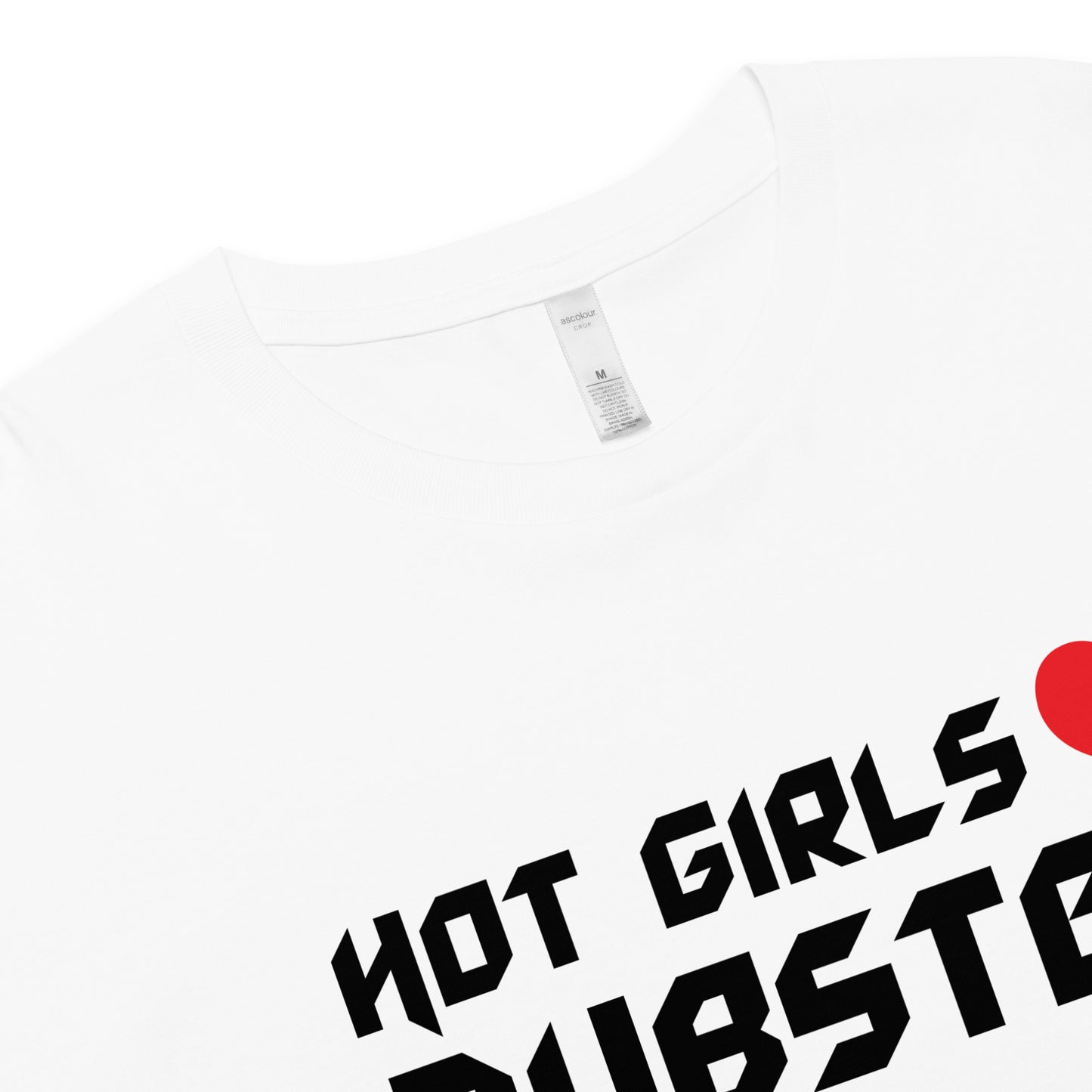 Hot Girls Love Dubstep Crop Top