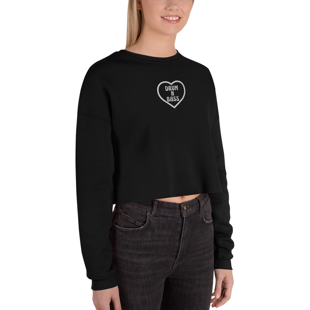 Drum N Bass Crop Sweatshirt