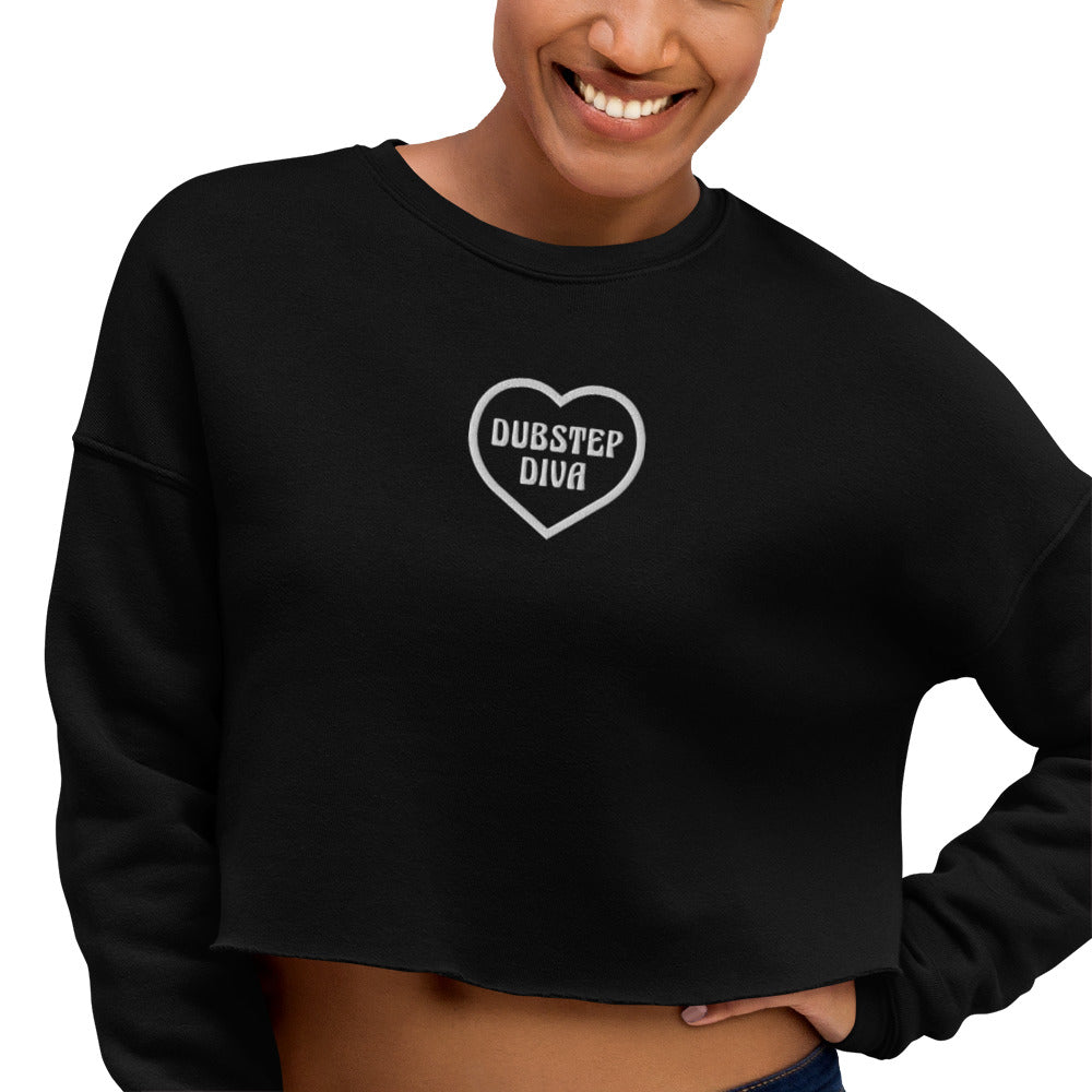 Dubstep Diva Crop Sweatshirt