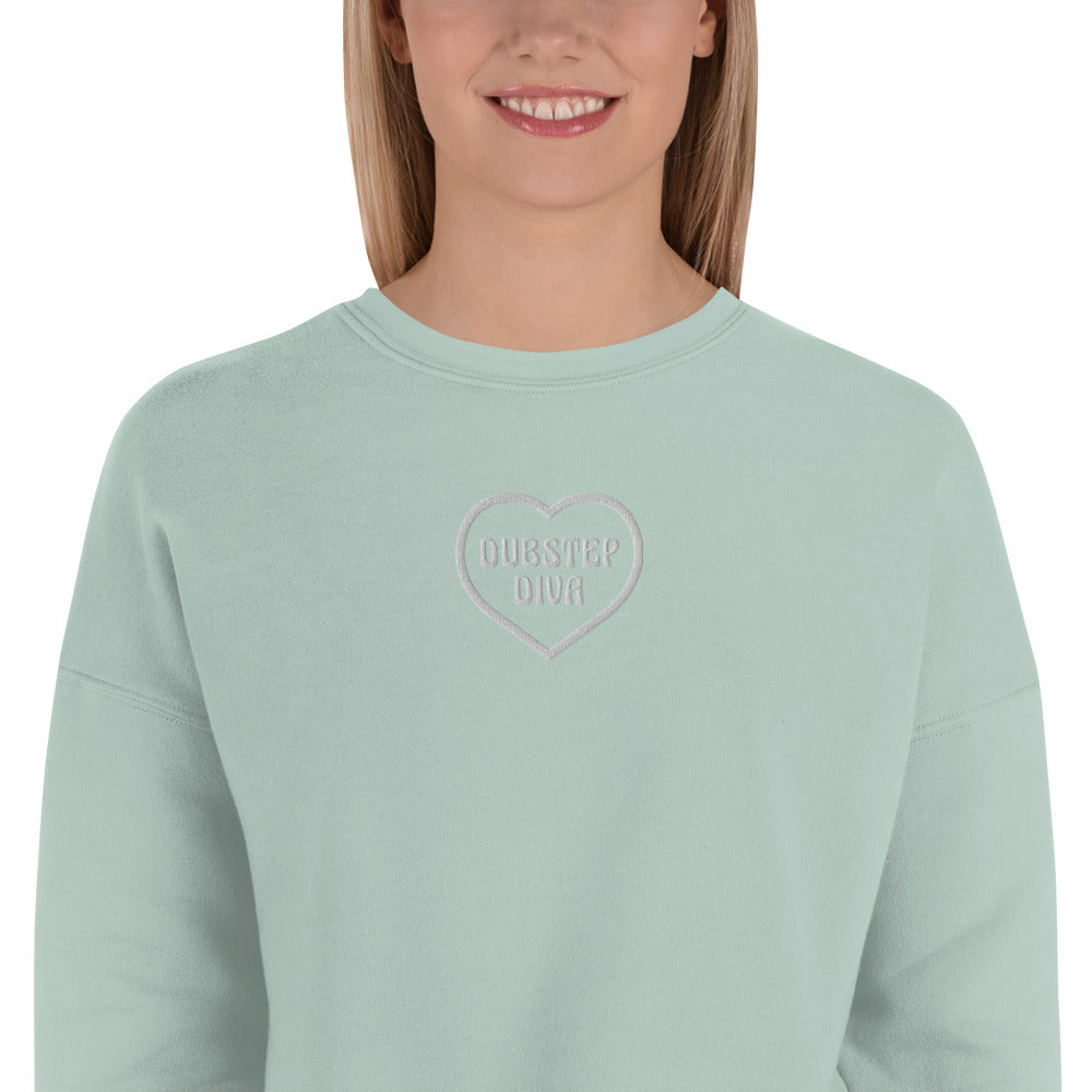 Dubstep Diva Crop Sweatshirt