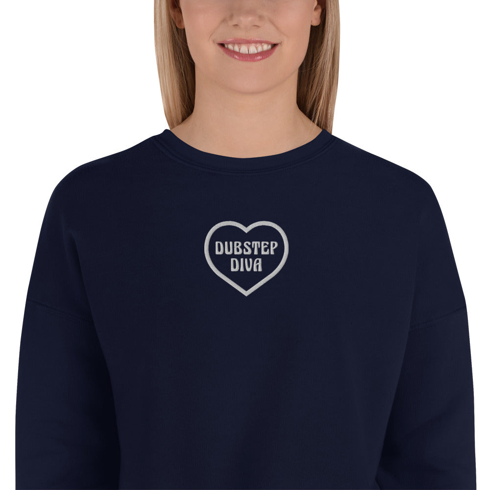 Dubstep Diva Crop Sweatshirt