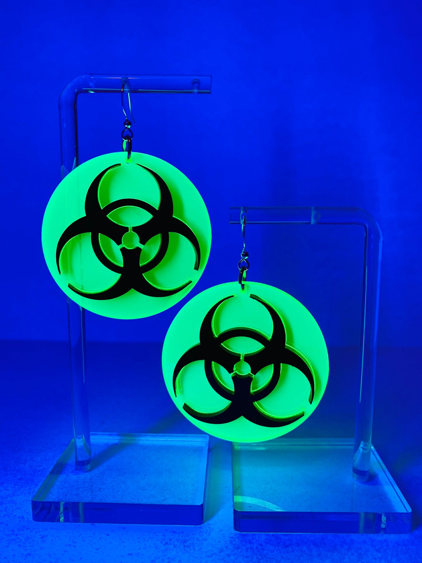 Biohazard Earrings