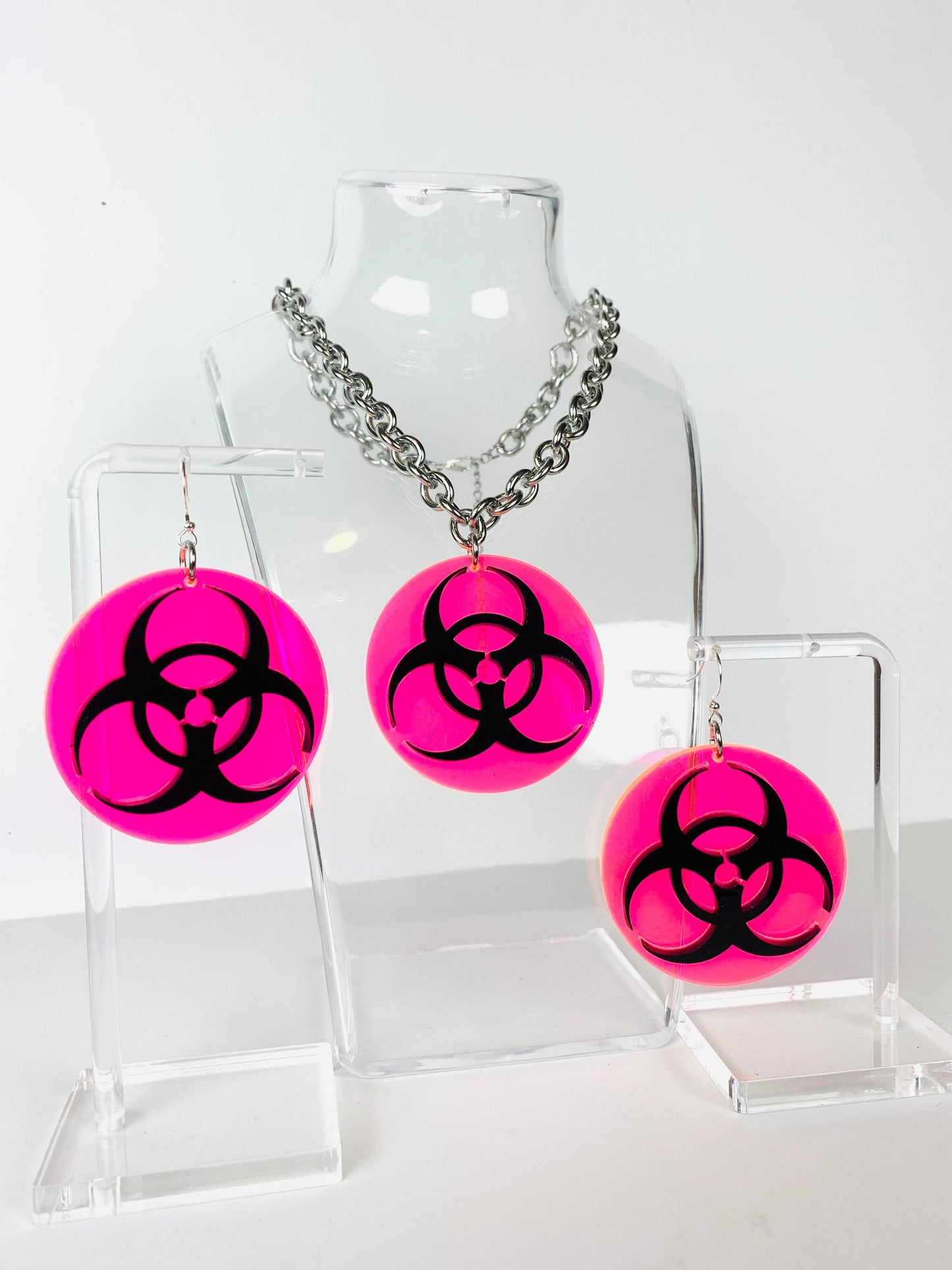 Biohazard Earrings