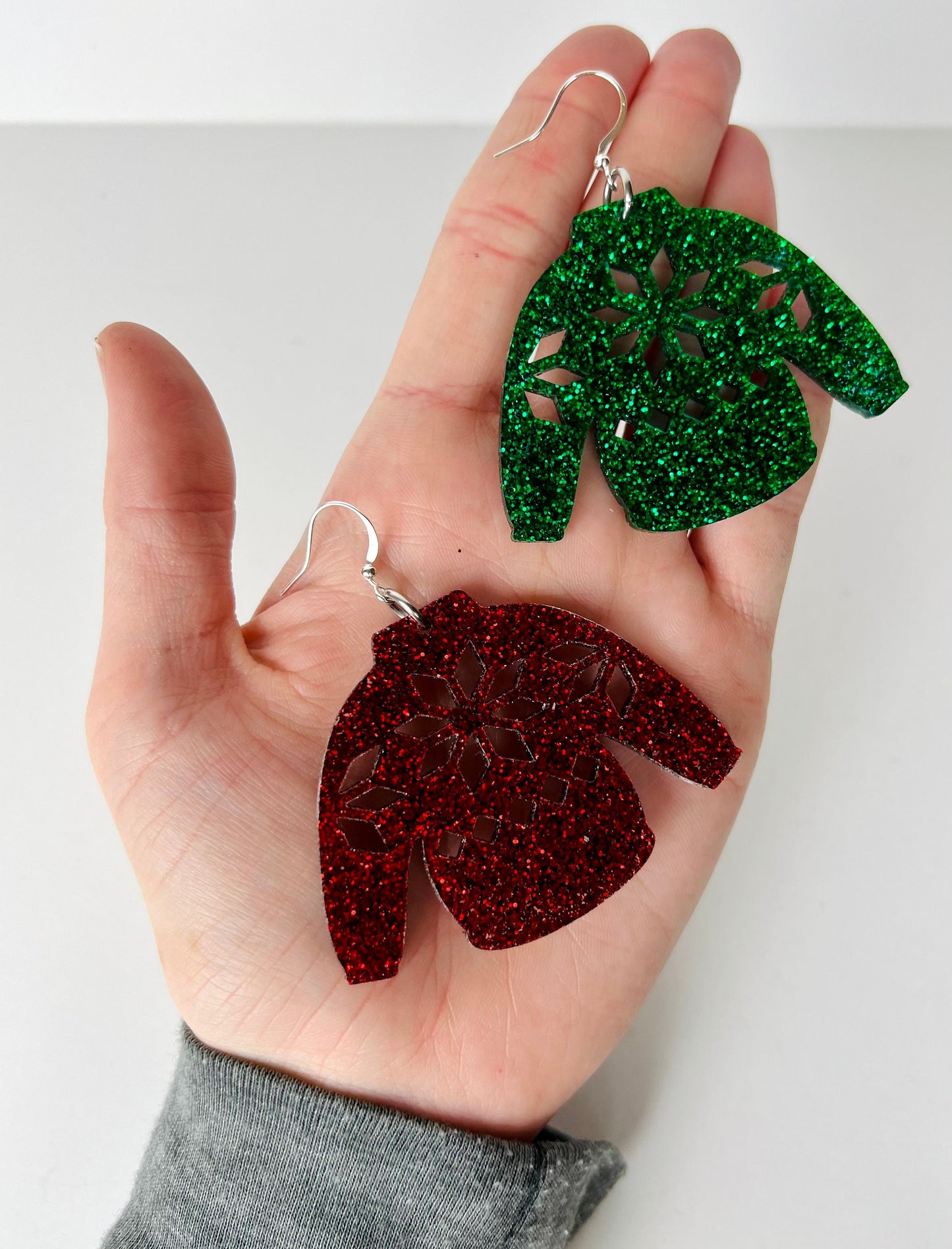 Ugly Christmas Sweater Earrings