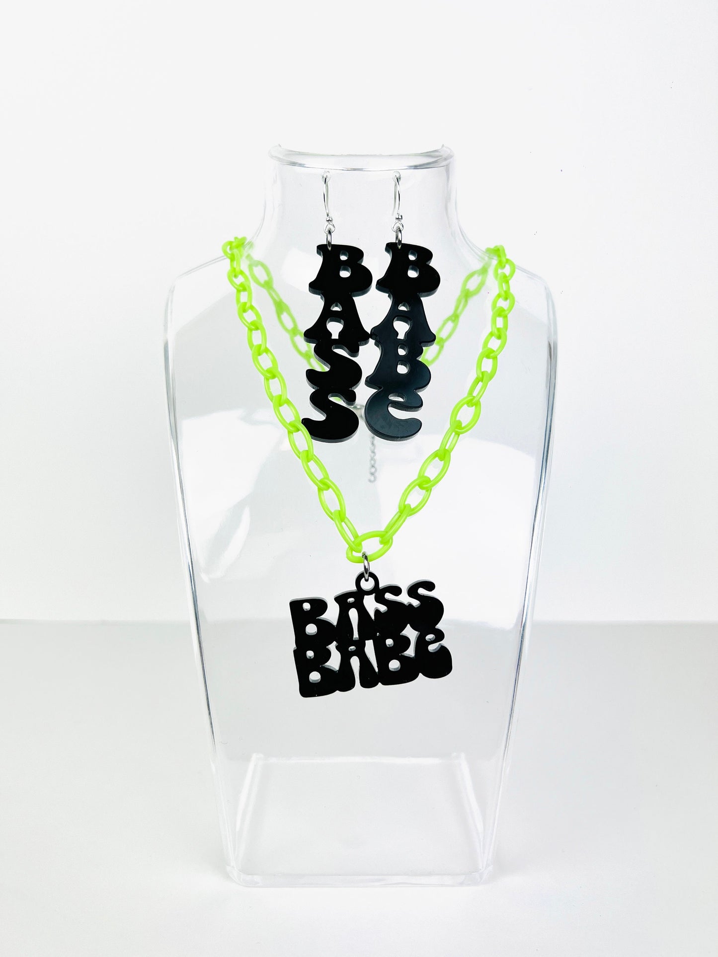 Groovy Bass Babe Necklace