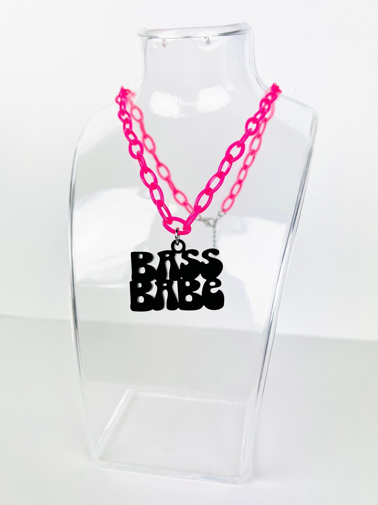 Groovy Bass Babe Necklace