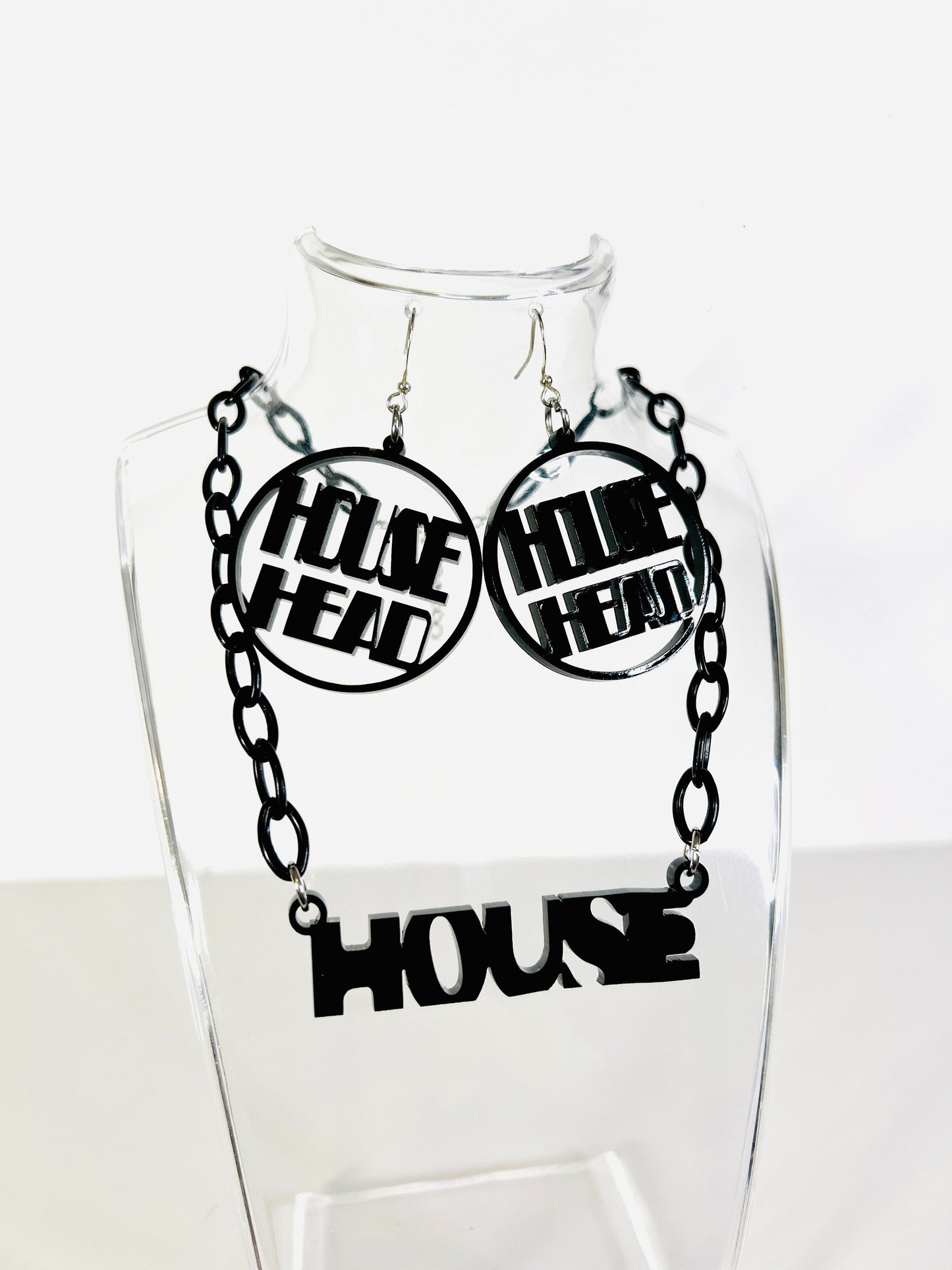 House Head Earrings