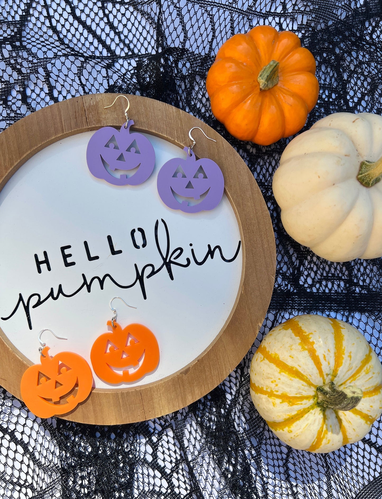 Jack-O'-Lantern Earrings