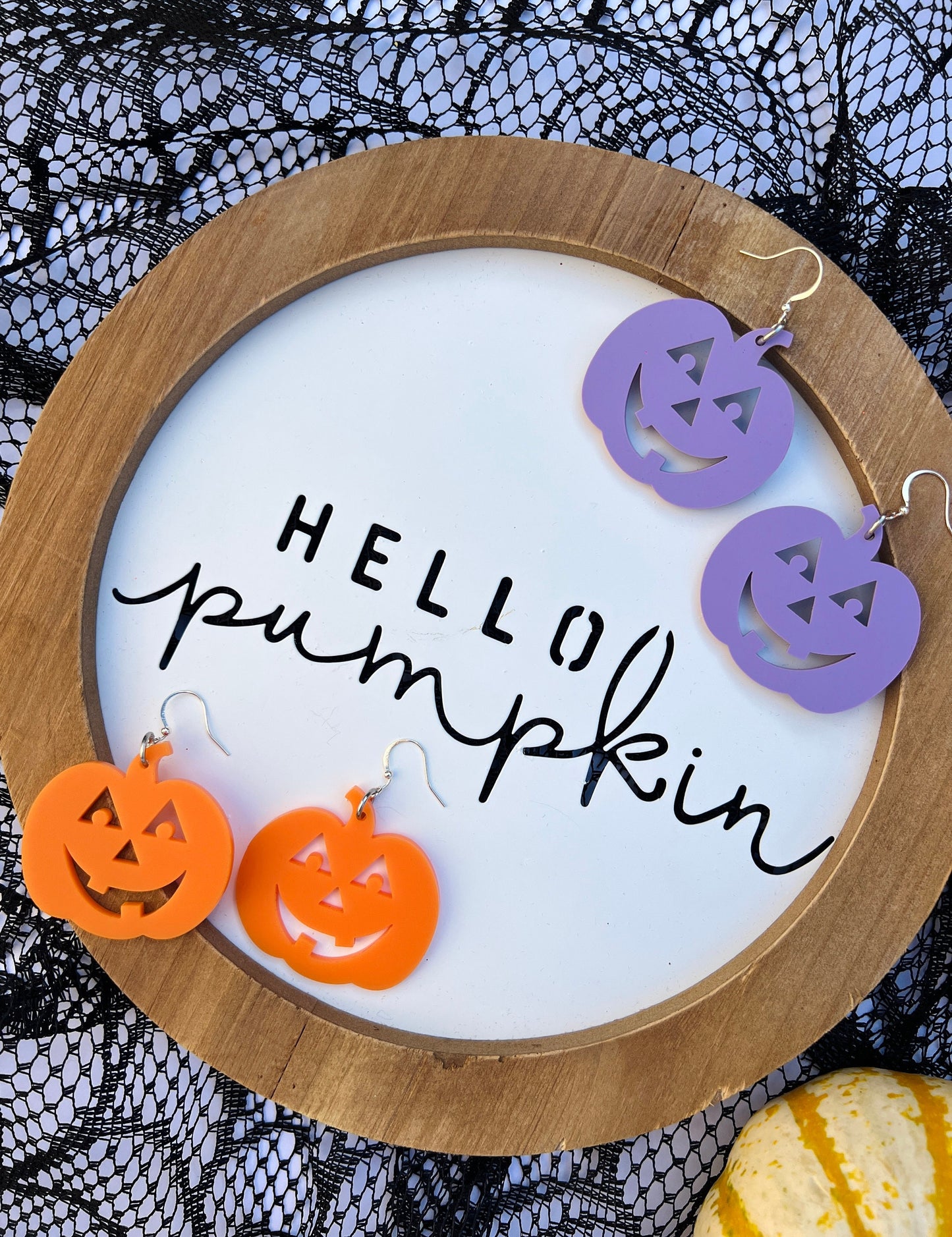 Jack-O'-Lantern Earrings