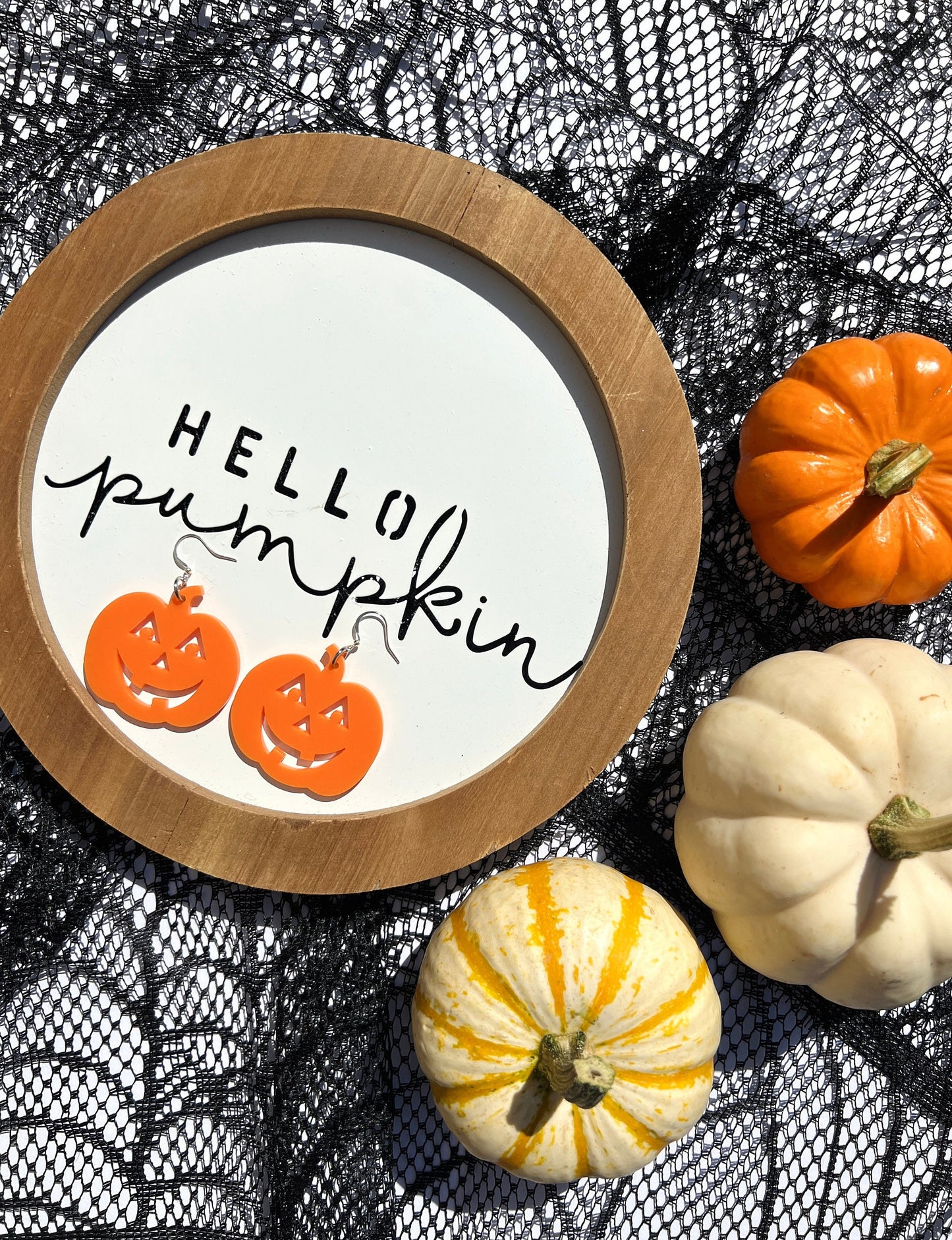 Jack-O'-Lantern Earrings