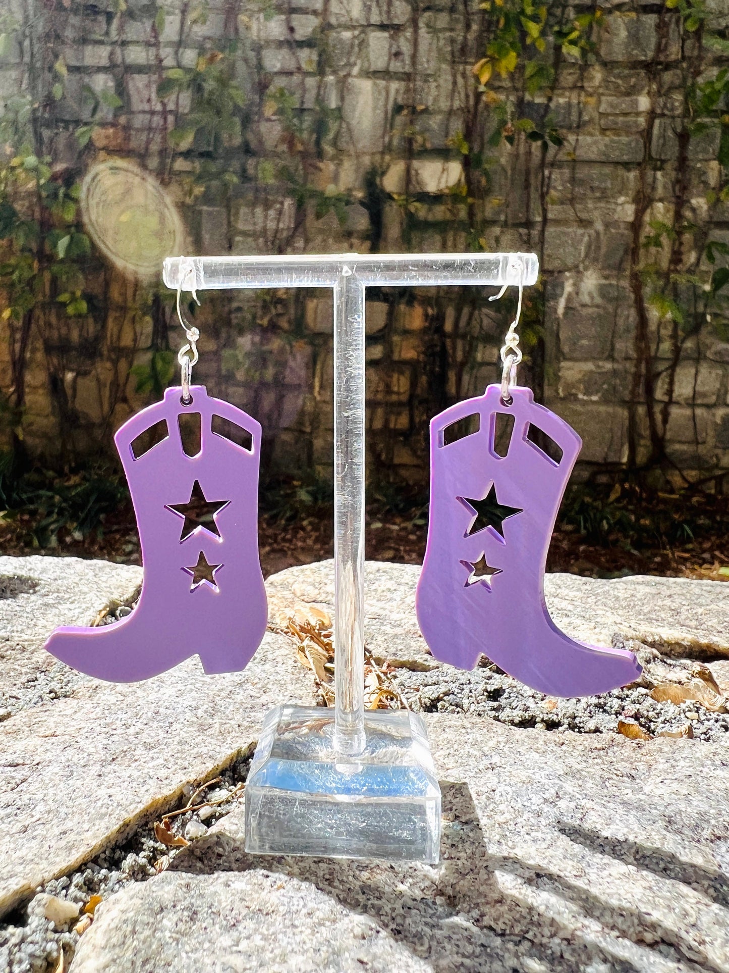 Cowgirl Boots Earrings