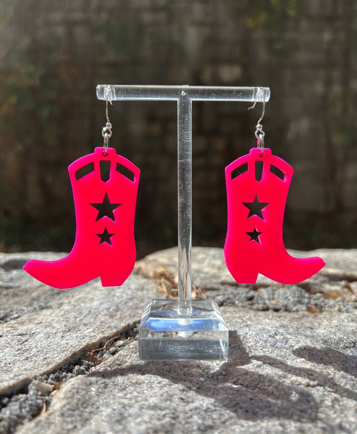 Cowgirl Boots Earrings