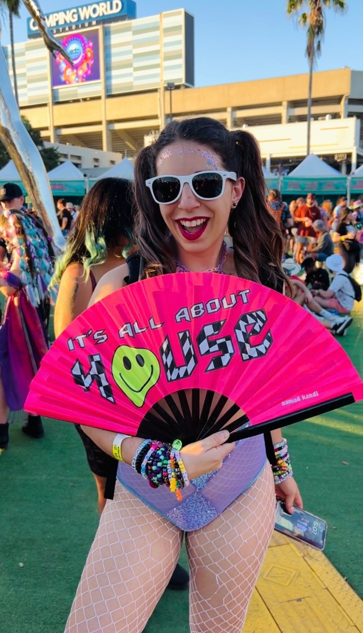 House Music Fan Pink