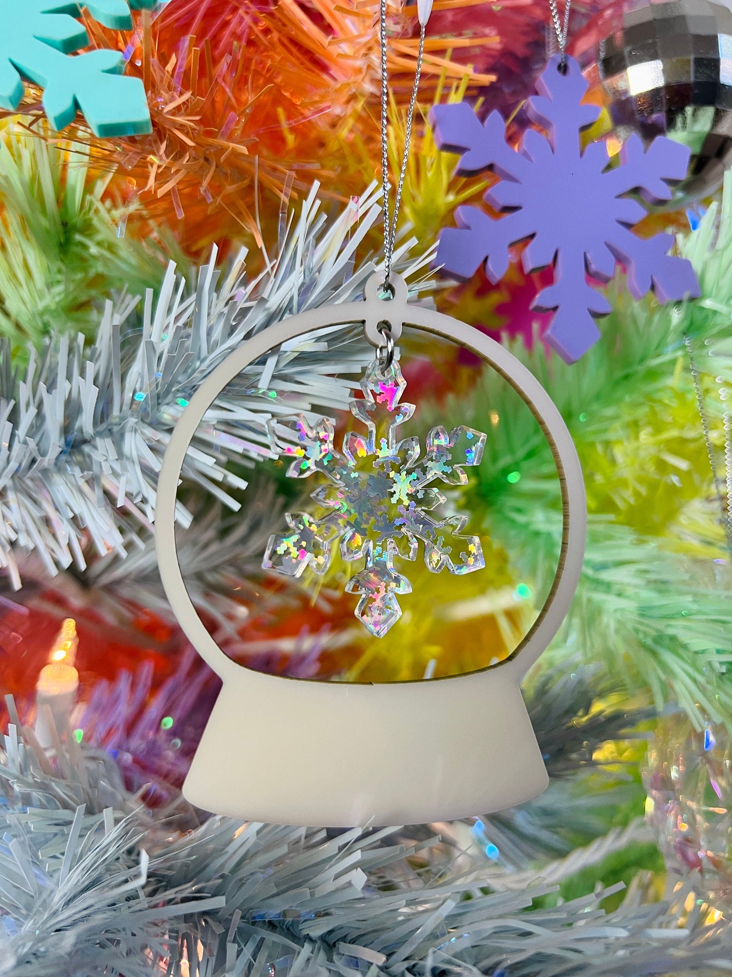 Snow Globe Ornament