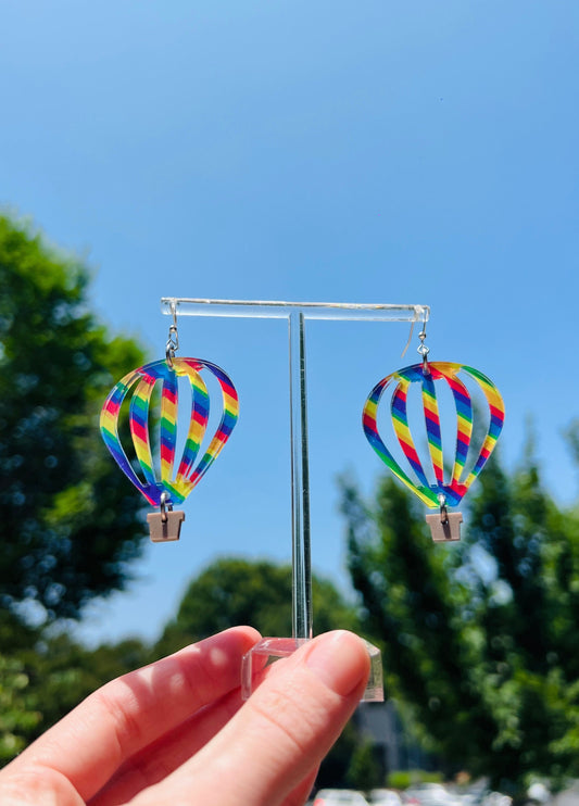 Hot Air Balloon Earrings